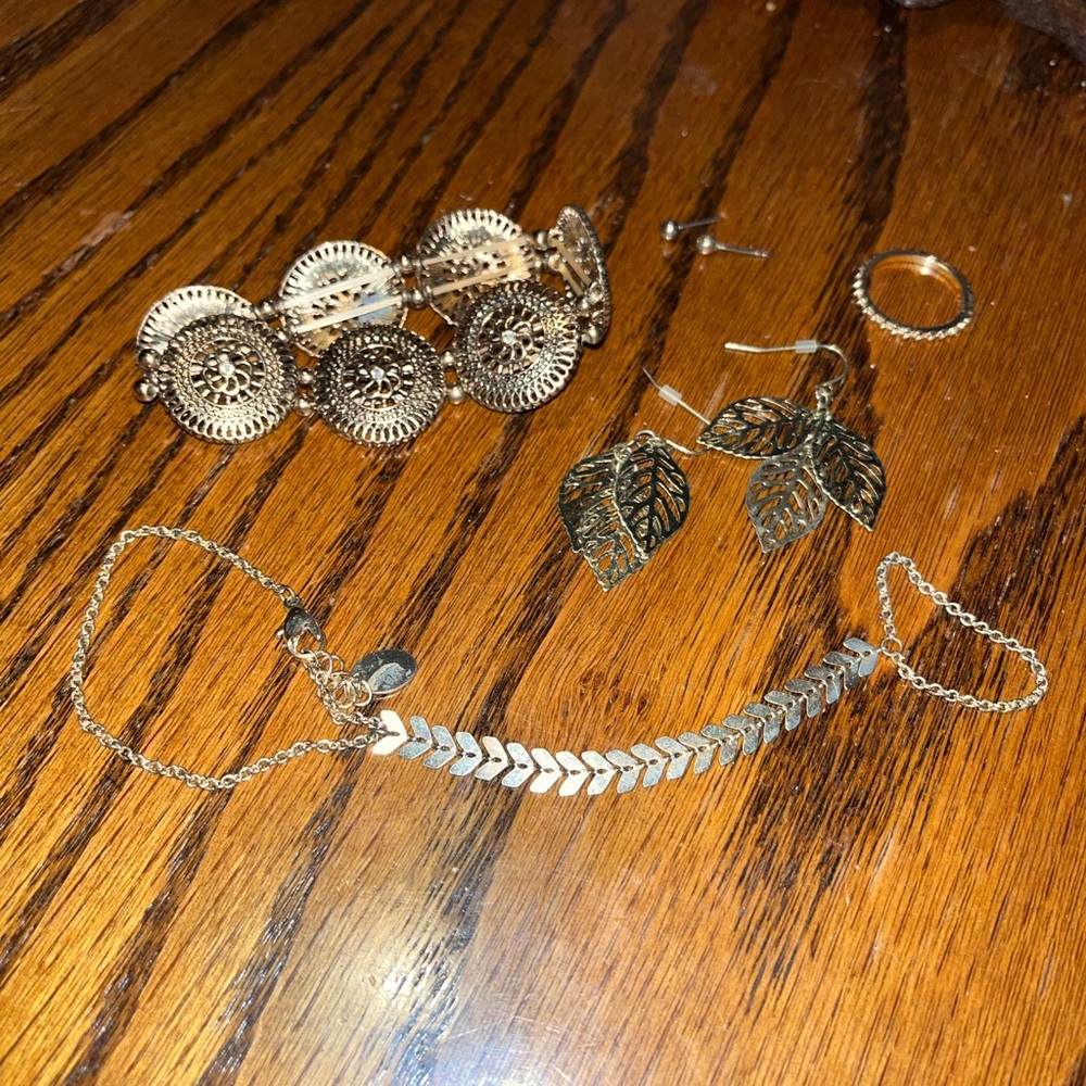 Clair’s costume jewelry, gold tone